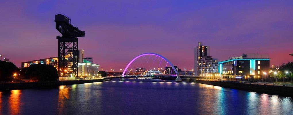 Glasgow Central Station Skyline Apartment With Parking Cameră foto